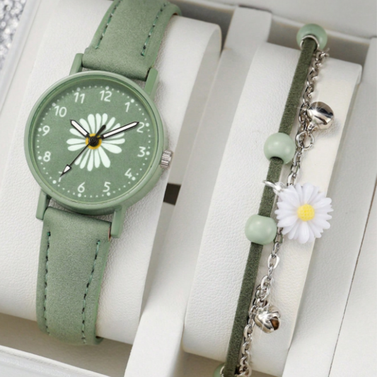 Aeris Green Flower Set