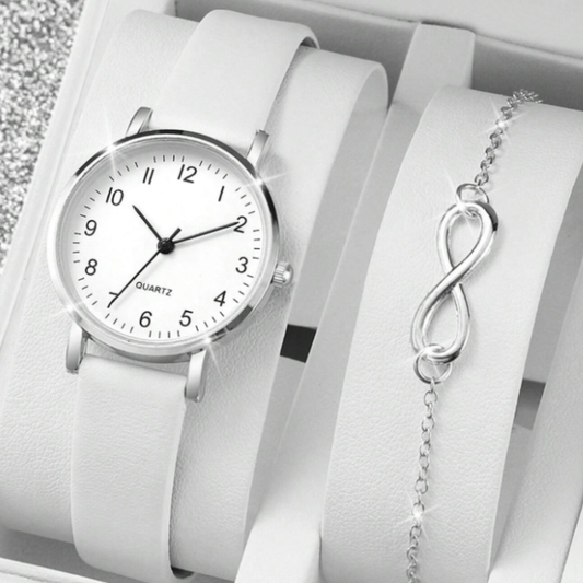 Aeris White Quartz Set